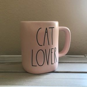 Sold ❌New Rae Dunn Cat Lover Coffee Mug Pink